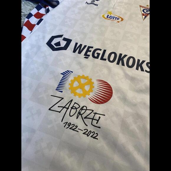 GORNIC ZABRZE 2021/22 Home Match Worn Jersey KRAWCZYK #21 Ekstraklasa Poland - Picture 6 of 8